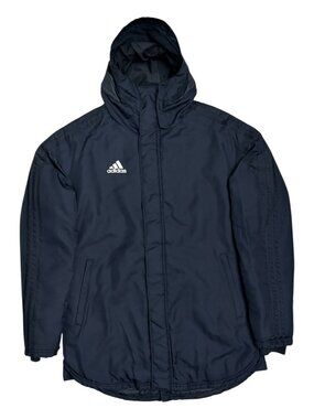 ADIDAS Soccer Insulated Winter Parka Jacket Coat Mens Medium